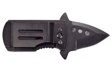 Image of Renegade Tactical Steel Fast Clip Folder 1.5in Knife, Black RT124