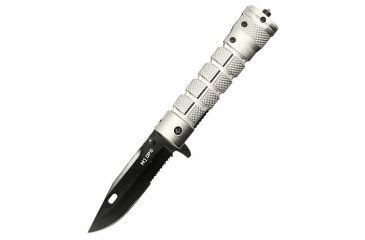 Image of Renegade Tactical Steel M1OPS Lethal Impact 3.5in Folder Knife, Silver RT168