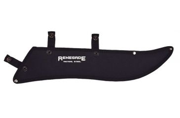 Image of Renegade Tactical Steel Reaper 13in Machete, Black RT111