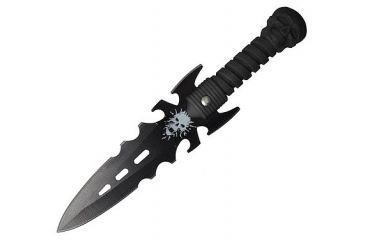 Image of Renegade Tactical Steel Skull Thrower Knives, Black RT125