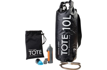 Image of Renovo Water MUV Tote Gravity Water Bag, with MUV2 Holly Fiber filter, 10L gravity bag, str, REN-M-25