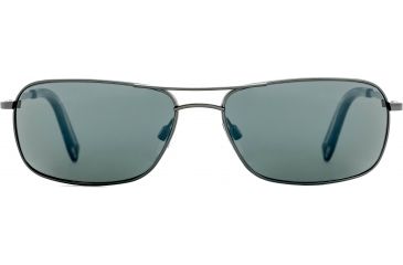 Image of Reptile Sun Gomek Sunglasses, Dark Gunmetal Frame, Titanium Black/Glass Lens, Polarized, GOMBDG