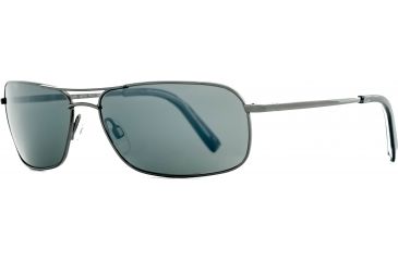 Image of Reptile Sun Gomek Sunglasses, Dark Gunmetal Frame, Titanium Black/Glass Lens, Polarized, GOMBDG