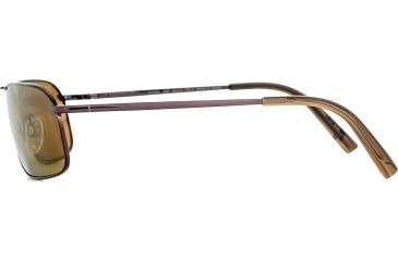 Image of Reptile Sun Gomek Sunglasses, Espresso Frame, Titanium Gold/Glass Lens, Polarized, GOMGES