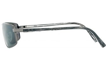 Image of Reptile Sun Python Sunglasses, Dark Gunmetal Frame, Titanium Black/Glass Lens, Polarized, PYTBDG