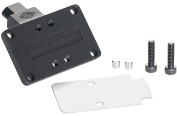 Image of Reptilia AUS Offset Red Dot Sight Mount, Fits Trijicon RMR, Black, 100-310