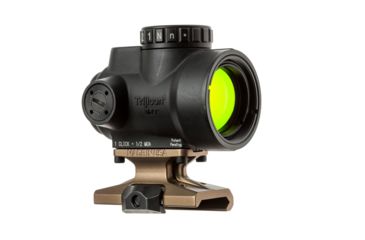 Image of Reptilia Dot Mount Lower 1/3 Co-Witness for Trijicon MRO Anodized, Flat Dark Earth, 100-025