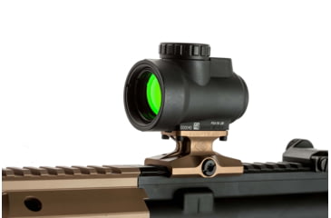 Image of Reptilia Dot Mount Lower 1/3 Co-Witness for Trijicon MRO Anodized, Flat Dark Earth, 100-025