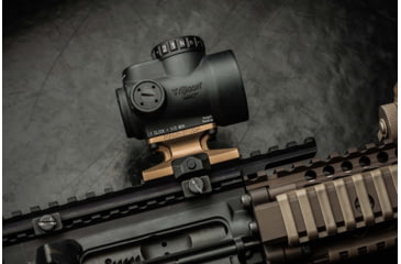 Image of Reptilia Dot Mount Lower 1/3 Co-Witness for Trijicon MRO Anodized, Flat Dark Earth, 100-025