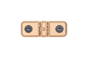 Image of Reptilia Low Profile Red Dot Sight Mount, M-LOK Gun Rail, Anodized Finish, Flat Dark Earth, 100-280