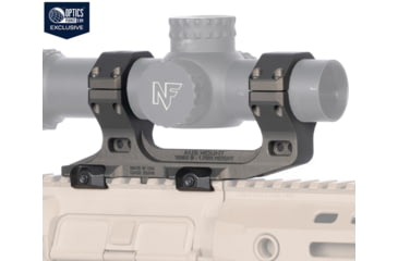 Image of Reptilia OPMOD AUS Riflescope Mount, 30mm, 1.7in, Wolf Grey, 100-395-OPMOD-WF