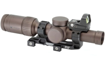 Image of Reptilia ROF-90 for Geissele 34mm Super Precision Mount &amp; Leupold DPP, Type III Hardcoat Anodized, Black, 100-015