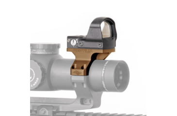 Image of Reptilia ROF-90 for Geissele 34mm Super Precision Mount &amp; Leupold DPP, Type III Hardcoat Anodized, FDE Anodized, 100-146