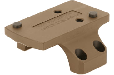 Image of Reptilia ROF-90 Red Dot Sight Mount, Fits Leupold DPP/ Geissele Super Precision, 35mm, Anodized Finish, FDE, 100-277