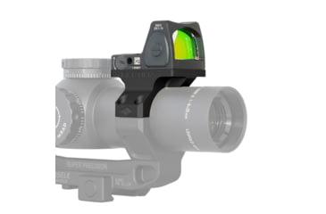Image of Reptilia ROF-90 Red Dot Sight Mount, Fits Trijicon RMR/ Geissele Super Precision, 35mm, Anodized Finish, Black, 100-281