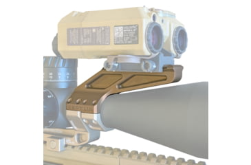 Image of Reptilia ROF Diving Board Mount, Fits AUS/ Geissele Super Precision, 34mm, Anodized Finish, FDE, 100-101