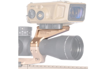 Image of Reptilia ROF Diving Board Single Mount, Fits AUS/ Geissele Super Precision, Anodized Finish, FDE, 35mm, 100-352