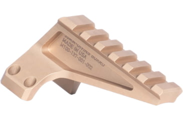 Image of Reptilia ROF Diving Board Single Mount, Fits AUS/ Geissele Super Precision, Anodized Finish, FDE, 35mm, 100-352