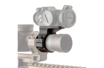 Image of Reptilia ROF-SAR for Aimpoint Micro, 30mm, Type III Hardcoat Anodized, Black, 100-120