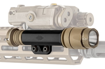 Image of Reptilia Torch 6V/CR123 M-LOK Light Body, Right Side, Type III Hardcoat Anodized, Black, 100-072