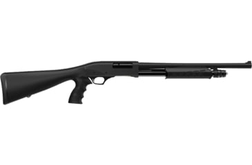 Image of Retay GPS Tactical Pistol Grip 3in Field Pump Shotgun, 12 Gauge, 18in BBL, Synthetic Black Stock, Blued Black, GPSTACPG-18