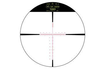 Image of Revic PMR 428 4.5-28x56 Smart Rifle Scope, 34 in Tube, MOA RT 1 Reticle, Left Handed, Gray, E2600L