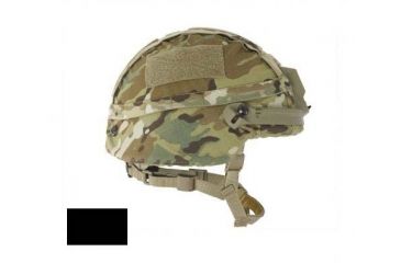 Image of Revision Cobra Precision Fit Helmet Cover - Enhanced, Black, Large 4-0593-9050
