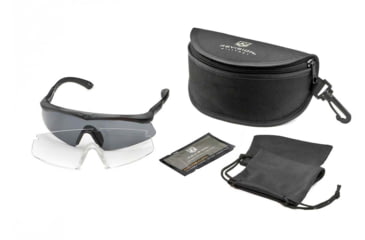 Image of Revision Sawfly Shooting Glasses, Black, 4-0076-9818