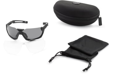 Image of Revision Slingshot Ballistic Two Lenses Sunglasses, Clear/Smoke, 4-0759-0001