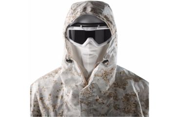 Image of Revision Snowhawk Goggle System Basic Kit, Clear Les, White Frame, 4-0101-0006