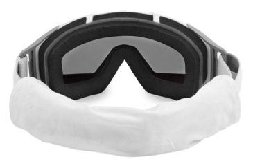 Image of Revision Snowhawk Goggle System Deluxe Kit, Clear/Smoke/Yellow Lens, White Frame, 4-0101-0004