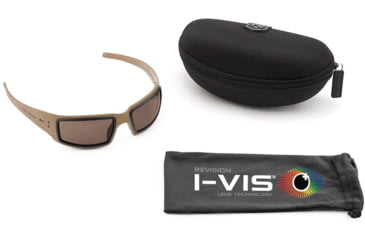Image of Revision Speed Demon Sunglasses Basic Kits, Cerakote Coyote Brown Frame, Aros Lens, 4-0756-0010