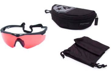 Image of Revision Stingerhawk Glasses, Black, Regular, 4-0152-0045 