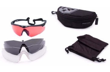 Image of Revision Stingerhawk Eyewear System Gf-8 Deluxe Kit Shooting Glasses, Regular, 4-0152-9026