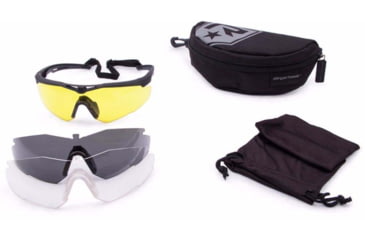 Image of Revision Stingerhawk Eyewear System Deluxe Kit Shooting Glasses, Regular, 4-0152-0015
