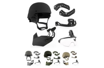 Image of Revision Viper P2 Helmet, System w/ILR, 1NVG, MSS, Black, Foliage Green, Olive Green, Tan
