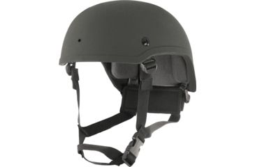 Image of Revision Viper P4 High Cut Combat Helmet System, Foliage Green, Small, 4-0555-5103