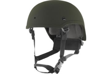 Image of Revision Viper P4 High Cut Combat Helmet System, Olive Green, Small, 4-0555-5102