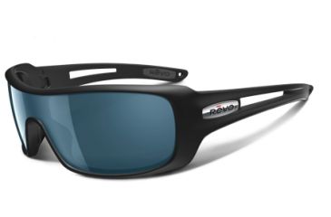 Image of Revo Backbay Matte Black Nylon Frame, Water Lens Sunglasses - RE4055-02