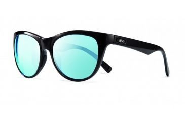 Image of Revo Barclay Single Vision Prescription Sunglasses, Black Frame, Polarized, RE 1037 01 BLSV