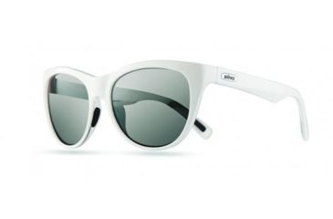 Image of Revo Barclay Single Vision Prescription Sunglasses, White Frame, Polarized, RE 1037 09 GYSV