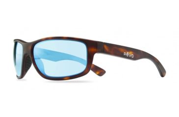 Image of Revo Baseliner Progressive Prescription Sunglasses, Matte Dark Tortoise Frame, Polarized, RE 1006 02 BLPR