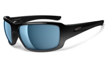 Image of Revo Bearing Polished Black Nylon Frame, Water Lens Sunglasses - RE4057-03