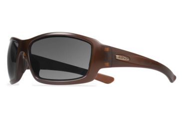 Image of Revo Bearing Sunglasses, Matte Brown Frame, Graphite Lens RE4057-02-GY
