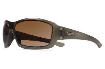Image of Revo Bearing Sunglasses, Matte Crystal Olive Frame, Terra Lens RE4057-08-BR