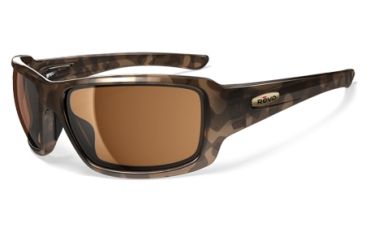 Image of Revo Bearing Tortoise Nylon Frame, Bronze Lens Sunglasses - RE4057-04