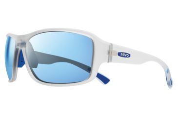 Image of Revo Border Progressive Prescription Sunglasses, Crystal Frame, Polarized, RE 1093 09 BLPR