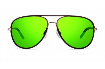 Image of Revo Carlisle Sunglasses, Gold Frame, Green Water Lens, Polarized, RE 1030 04 GGN