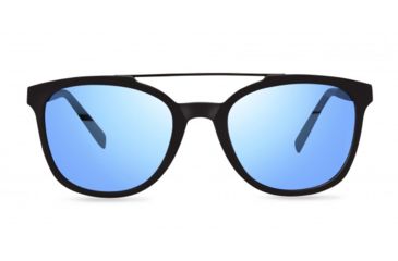 Image of Revo Clayton Progressive Prescription Sunglasses, Matte Black/Blue Frame, Polarized, RE 1040 21 BLPR