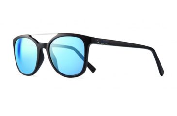 Image of Revo Clayton Progressive Prescription Sunglasses, Matte Black/Blue Frame, Polarized, RE 1040 21 BLPR